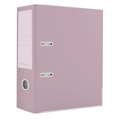 Interdruk Segregator ringowy Pastel A4 75mm różowy/szary Interdruk