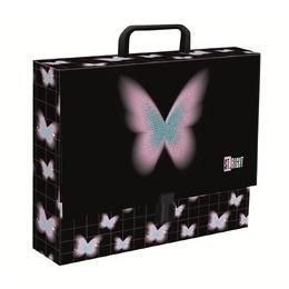 Unipap Teczka kartonowa na zatrzask Pastel Butterfly A4 mix Unipap