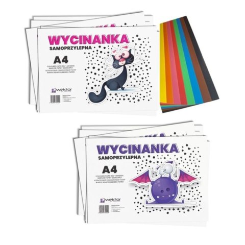 Wektor Zeszyt papierów kolorowych Wektor (5906395355549)