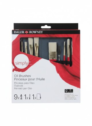 Daler Rowney Pędzel Oil 10 szt Daler Rowney (216646010)