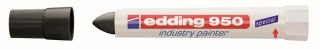 Edding Marker specjalistyczny 950 wkład czarny 10mm okrągła końcówka Edding