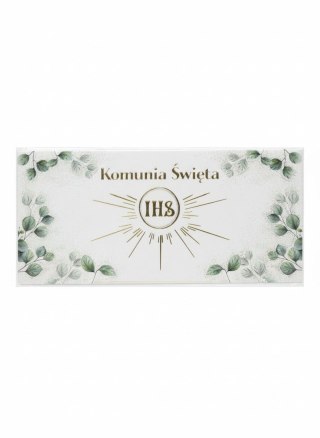 Henry Kartka składana Koperta KOMUNIA KIELICH Z EUKALIPTUSEM Henry (590570148657)