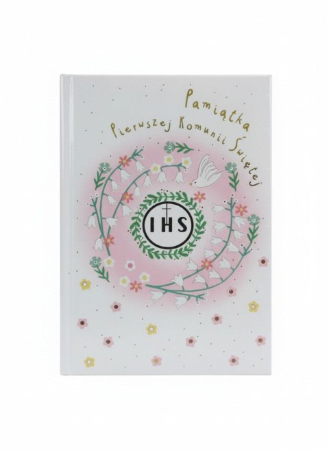 Henry Pamiątka z komunii świętej A5 Gołąb różowy Henry (9788368335040)