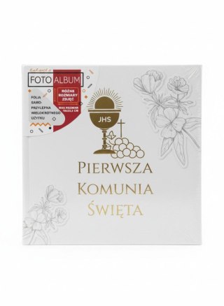 Kukartka Album kieszeniowy komunia 5901924496557 200 kieszeni Kukartka (HAS-012)