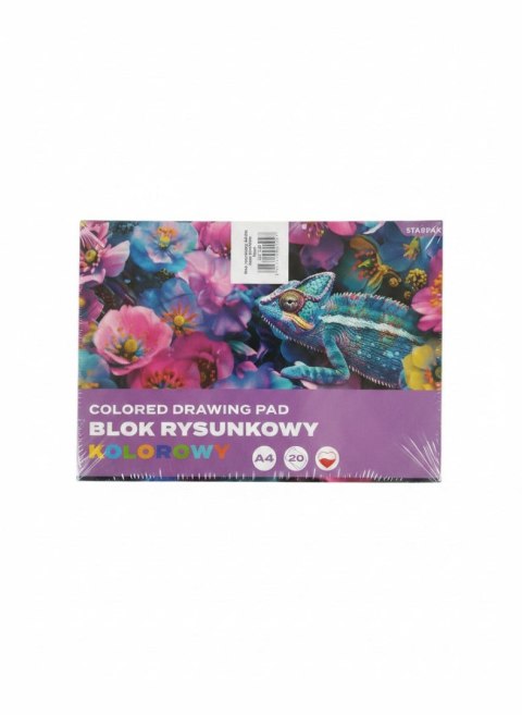 Starpak Blok rysunkowy A4 mix 20k Starpak (587749)
