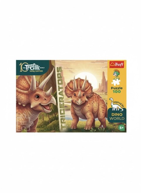 Trefl Puzzle Trefliki Dino 100 el. Trefl (16580)