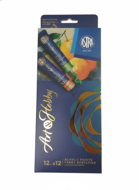 Astra Art&hobby Farba akrylowa zestaw kolor: mix 12ml Astra Art&hobby (602124004)