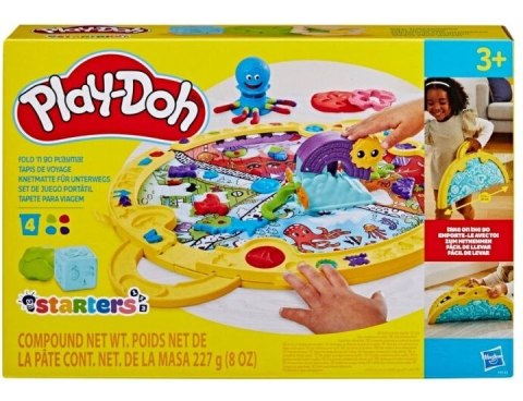 Playdoh Ciastolina 4 kol. Play-Doh Zestaw Starters Mata do Zabawy 227g Playdoh (f9143)