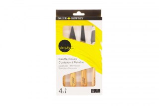 Daler Rowney Szpachelka zestaw 4 szt. Daler Rowney (845100003)