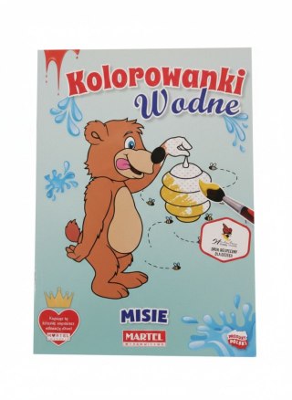 (nd) Kolorowanka Kolorowanka wodna Misie (nd)