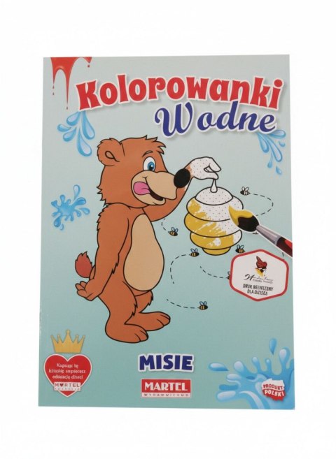 (nd) Kolorowanka Kolorowanka wodna Misie (nd)